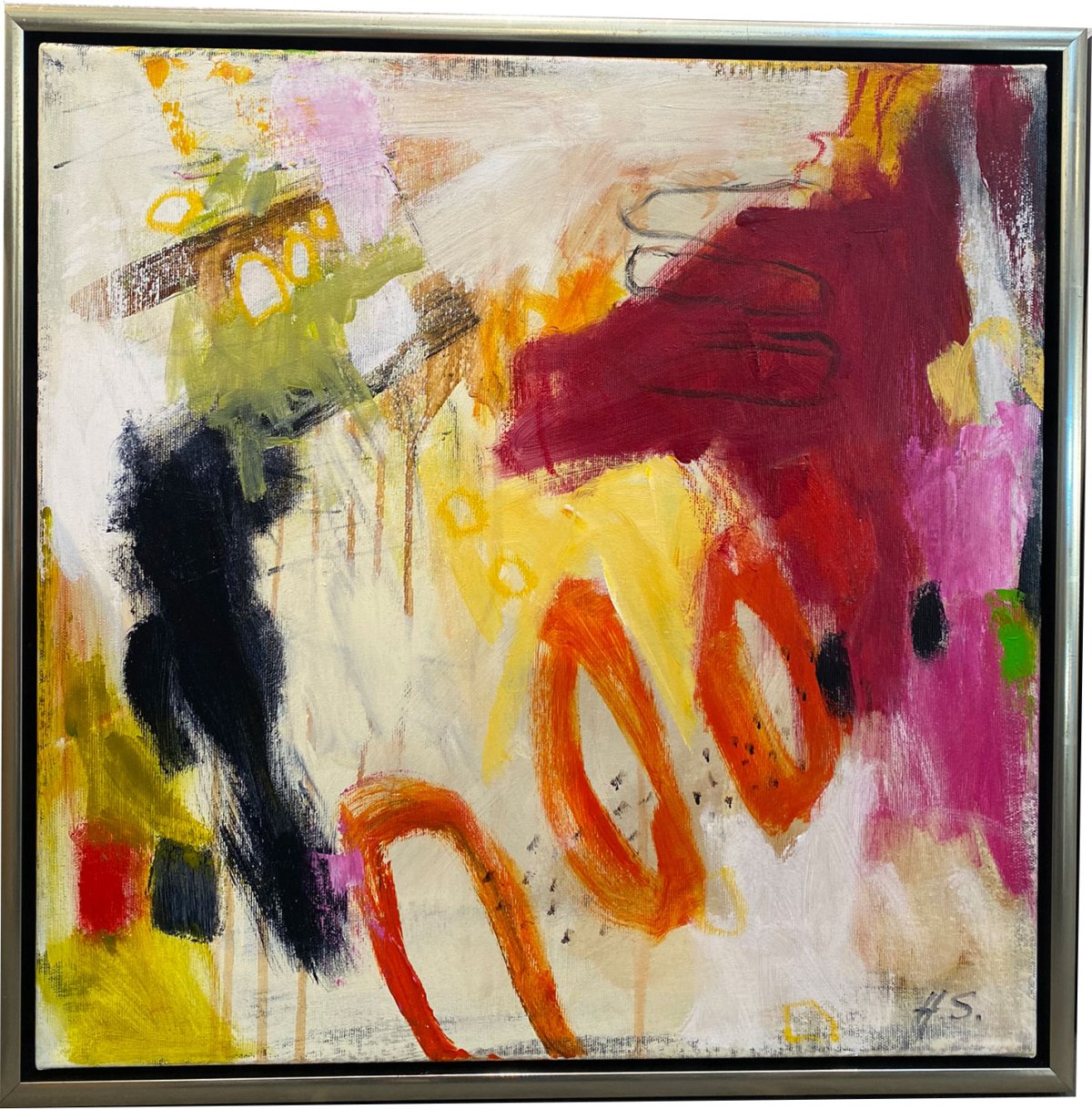 Abstrakte malerier - Inspiration til moderne abstrakt kunst i boligen