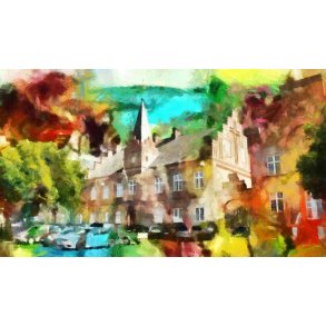 Adelgade Skanderborg 75x130cm