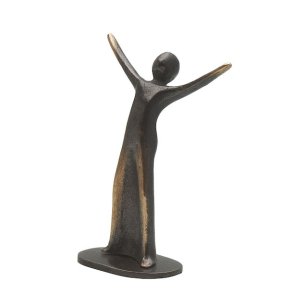 Gl�de, skulptur af Kerstin Stark