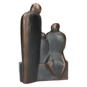 Familie - bronzeskulptur Bernd Bergkemper