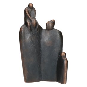 Familie p 4 - bronzeskulptur Bernd Bergkemper