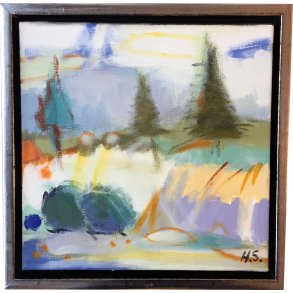 Hanne S�rensen maleri  30x30