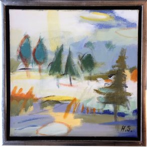 Hanne S�rensen maleri  30x30