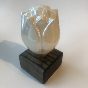 Porceln vinprop tulipan med holder- Stela