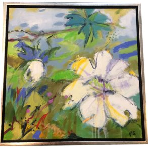 Hanne S�rensen maleri  50x50cm