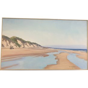 Pl Skardenni - maleri landskab 70x120cm