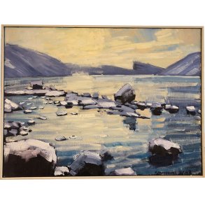 Pl Skardenni - maleri landskab 60x80cm