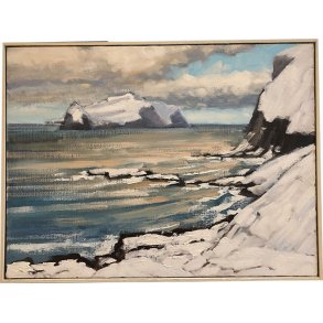 Pl Skardenni - maleri landskab 60x80cm