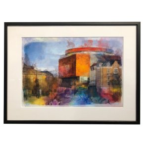 Aros 40x50cm nummereret i 150 eksemplarer