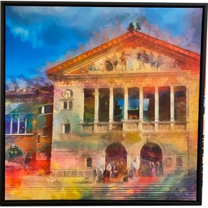 Aarhus Teater, 80x80cm Gicle signeret og nummereret 30 stk.