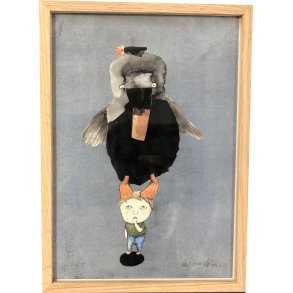 Kirstine Falk A4 Signeret Kunsttryk