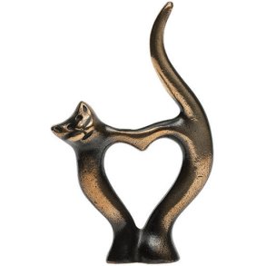 Kat  - skulptur af Kerstin Stark