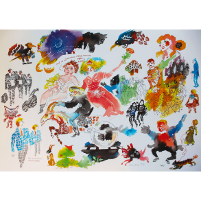 Kurt Westergaard, Klodshans, Kunsttryk i 350 eksemplarer