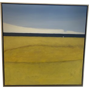 Claus Br�ndum maleri 80x80cm