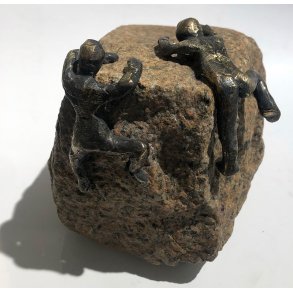 Bronceskulptur af Lisbeth Gundersen