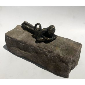 Bronceskulptur af Lisbeth Gundersen