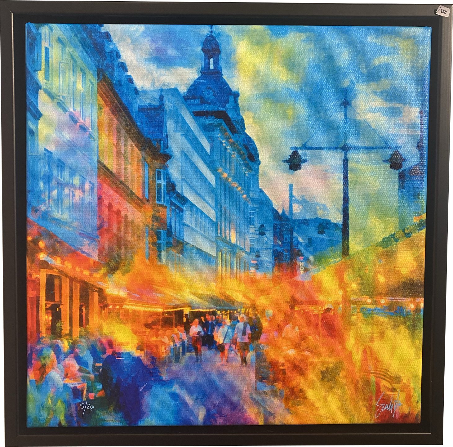 en Aarhus, 40x40cm signeret og nummereret 20 stk.