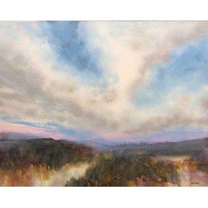 Marie Louise Eriksen maleri 100x80cm