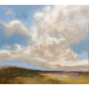 Marie Louise Eriksen maleri 100x90cm