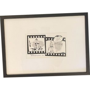 Kurt Westergaard, 21x30cm mixed media