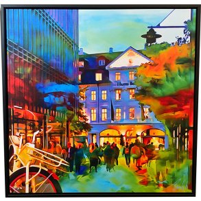 Illums Bolighus og Magasin, 80x80cm Limited edition, Gicle signeret og nummereret 30 stk.