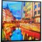 en Aarhus, 80x80cm Limited edition, Gicle signeret og nummereret 30 stk.