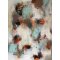 Abstrakt maleri af Rie Brødsgaard 150x200cm A1123