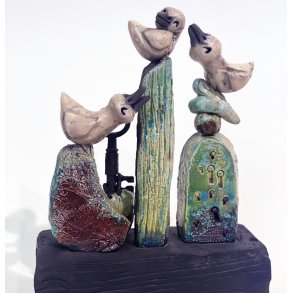 Livets Cirkel, keramik af Hanne Munk