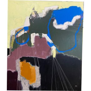 Merete Lisby, maleri 100x120cm