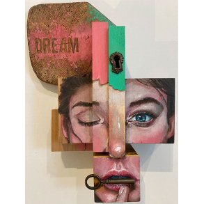 Flying Away, 56x80cm Maleri/Skulptur af David Ju�rez