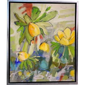 Hanne S�rensen maleri  50x60cm