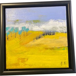 Hanne S�rensen, natur maleri 20x20cm