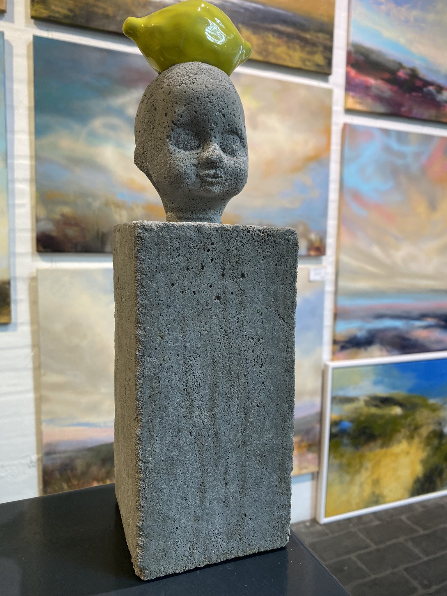 Skulptur Karen Sennefelder, hjde 35cm