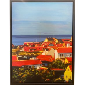 Sommer i Skagen 60x80cm Oliemaleri Sarah H�i