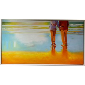 Sommer og Lyse N�tter 70x130cm Oliemaleri Sarah