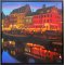 Nyhavn by Night 80x80cm, maleri af Sarah Hi