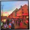 Nyhavn by Night 70x70cm, maleri af Sarah Hi