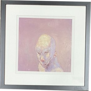 Fools - indrammet plakat af Michael Kvium 37x37cm.