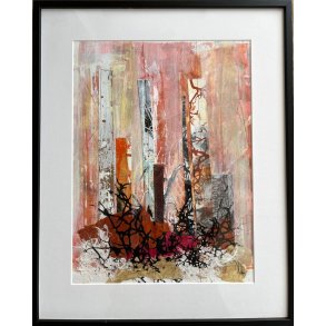 Rie Brdsgaard maleri 40x50cm