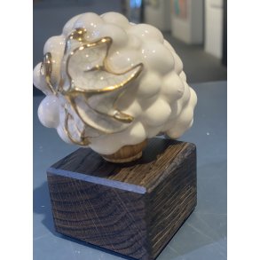 Porceln vinprop Drue Hvid - Stela