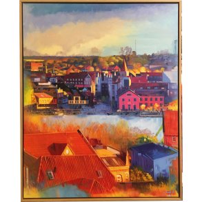 Aalborg 80x100cm af Sarah Hi