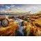 Strandmaleri 80x100cm af Sarah H�i