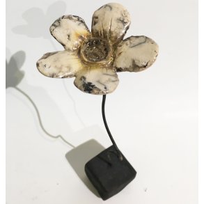 Keramikblomst, Hanne Munk