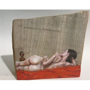 Pinocchio 18x22cm Maleri af David Ju�rez