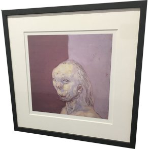 Fools - indrammet plakat af Michael Kvium 37x37cm