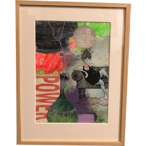 Merete Lisby, maleri 30x40cm