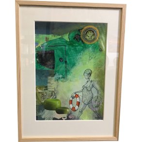 Merete Lisby, maleri 30x40cm