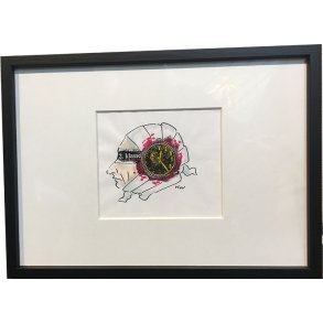 Kurt Westergaard - unika kronik 21x30cm