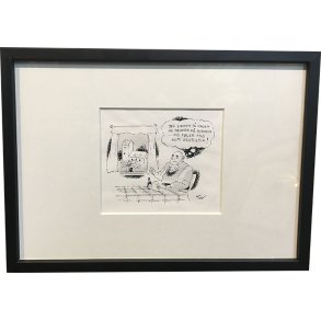 Kurt Westergaard - unika kronik 18x24cm