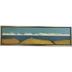 Claus Br�ndum maleri 20x80cm